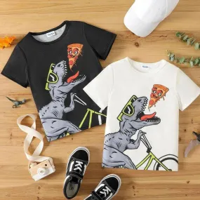 Animal Dinosaur Print Short-sleeve Tee - Kids Boys