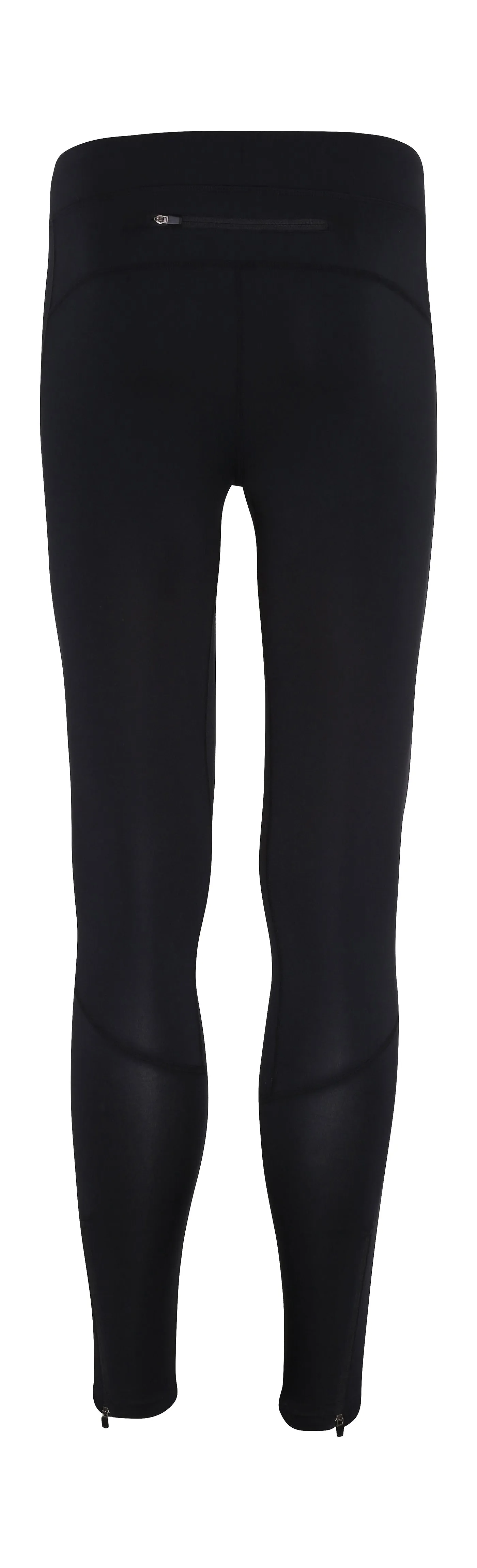 Ankle Zip Training Leggings - Black