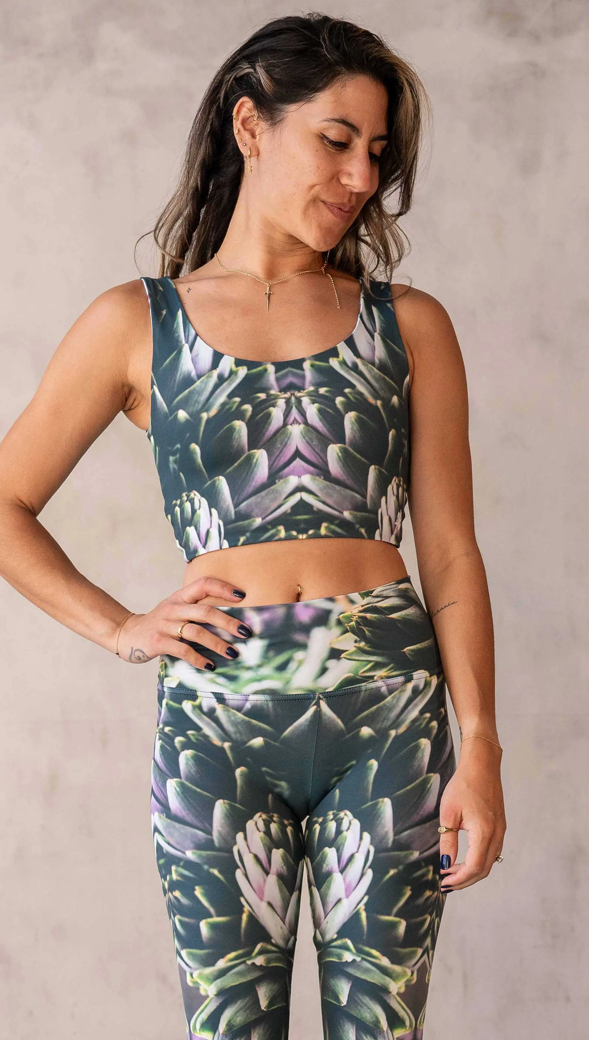 Artichoke and Rosaline Top - Reversible