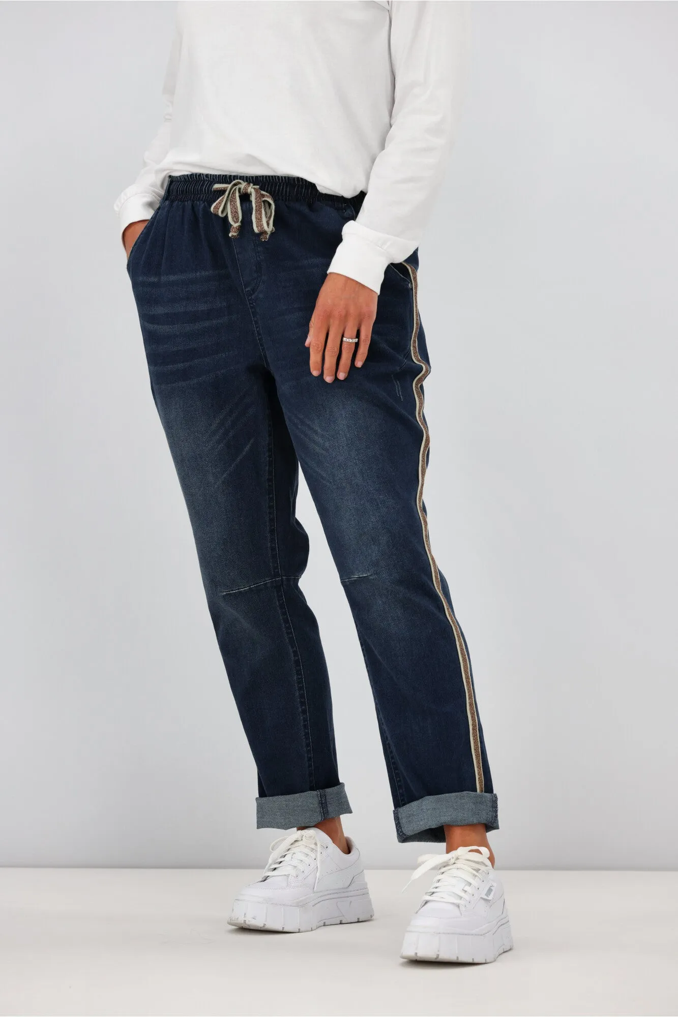 Betty Basics Zuri Denim Jogger Bay Blue