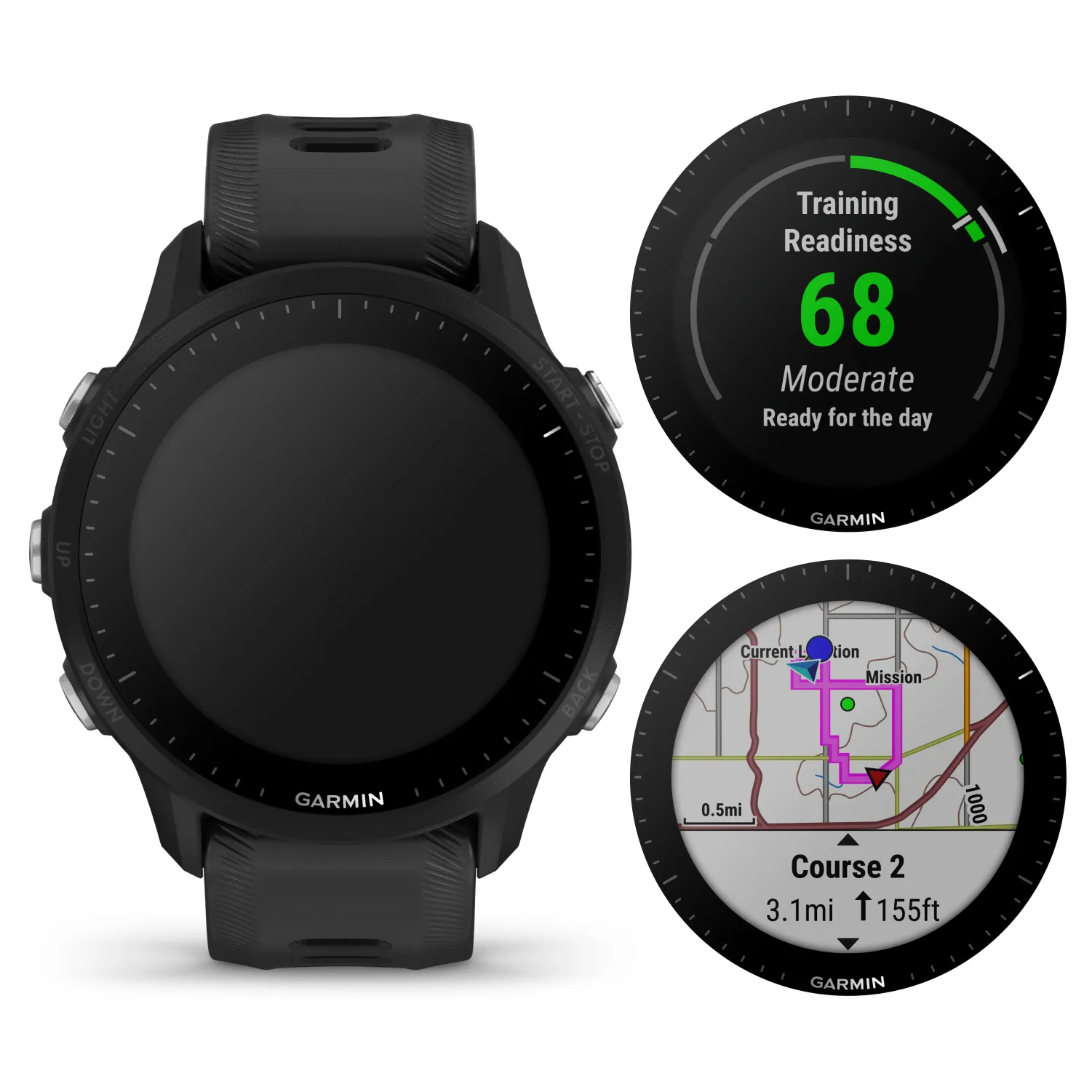 Garmin Forerunner 955 Series GPS Running and Triathlon Smartwatch