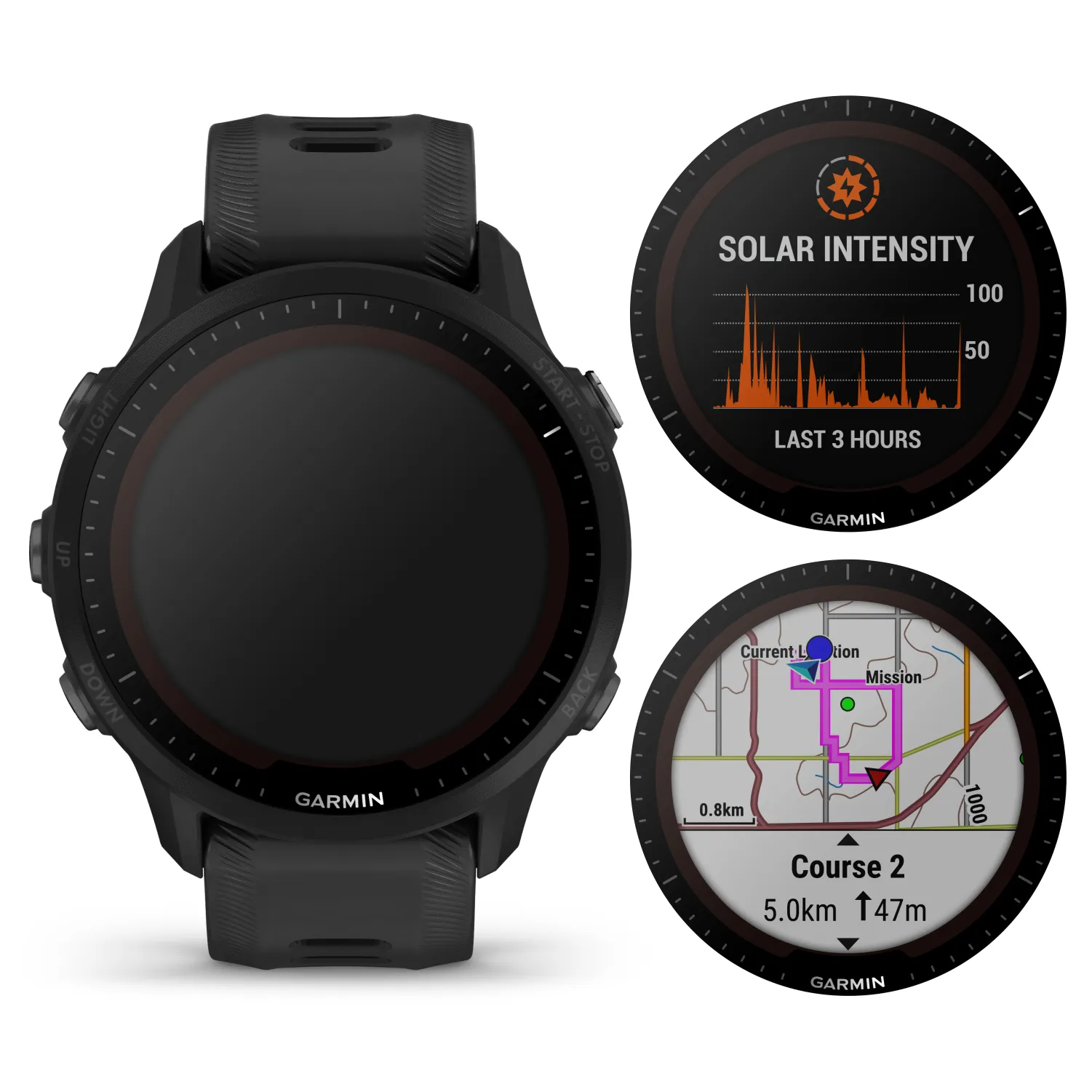 Garmin Forerunner 955 Series GPS Running and Triathlon Smartwatch