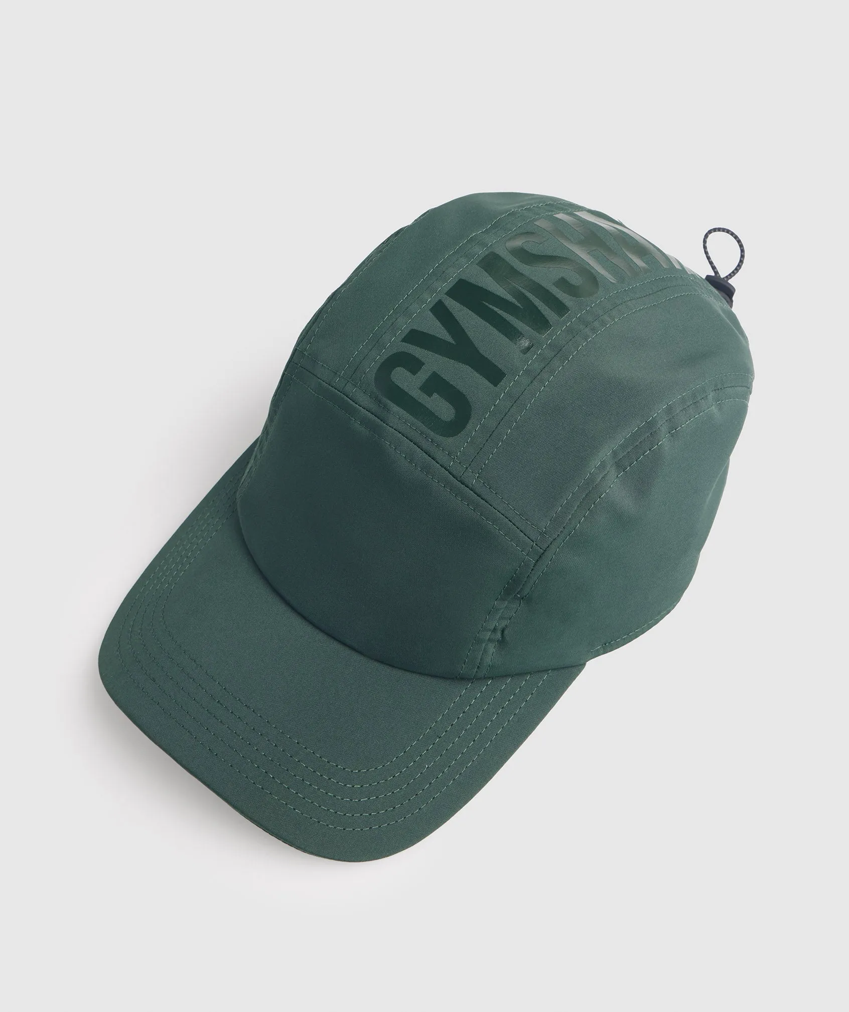 Gymshark  5 Panel Running Cap - Obsidian Green