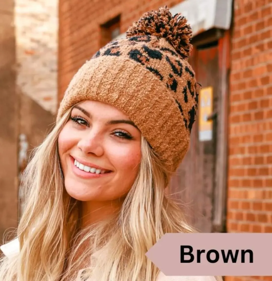 Leopard Beanies - #5670-5673