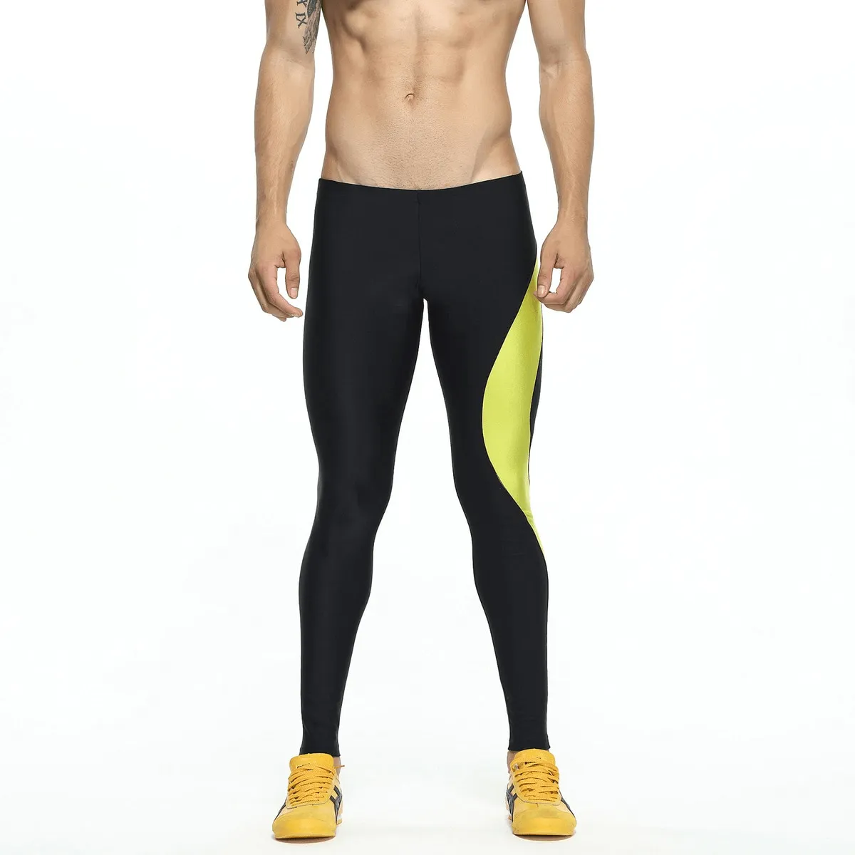 Quick-Drying Compression Running Men's Training Leggings - SF0914