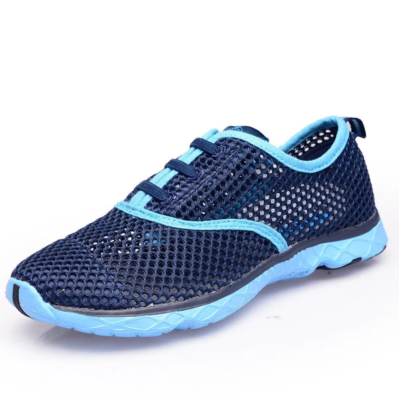 Socone Plus Size Men Summer Running Shoes Women Sneakers 2016 Mesh Breathable Sport Shoes Men Beach Water Shoes WomensTrainers