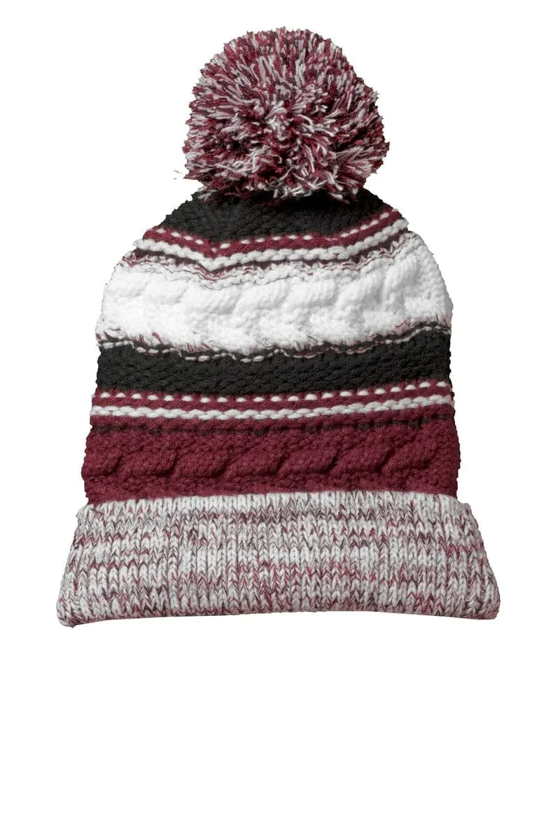 Sport-Tek STC21: Pom Pom Team Beanie