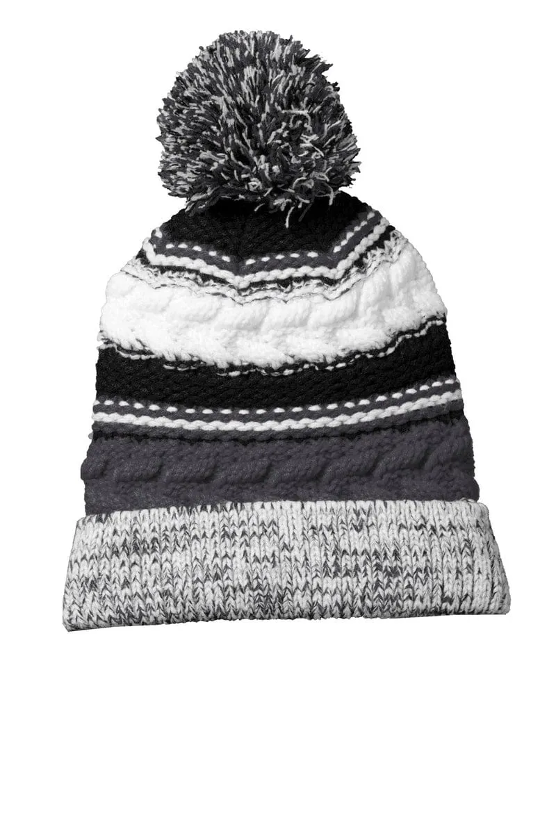 Sport-Tek STC21: Pom Pom Team Beanie