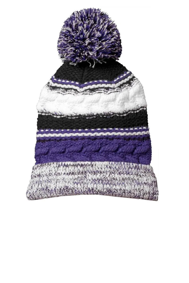 Sport-Tek STC21: Pom Pom Team Beanie