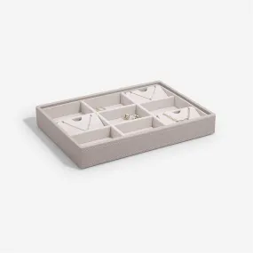 Stackers Classic 9 Compartment Jewellery Tray Taupe