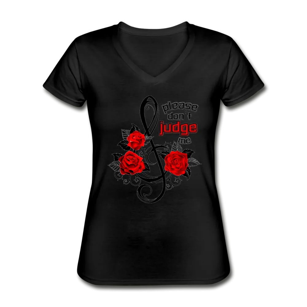 Without Judgements V-Neck Tee