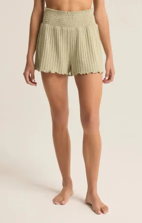 Z Supply Dawn Smocked Rib Short